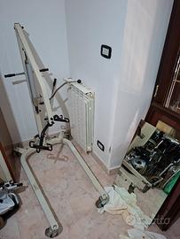 Sollevatore idraulico Safelife con n.2 imbracature