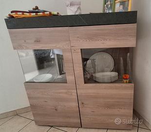 Vetrina da soggiorno
laminato Nelson Oak