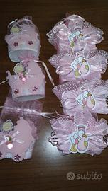 Bomboniere per nascita colore rosa