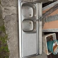 Lavandino acciaio inox