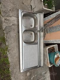 Lavandino acciaio inox