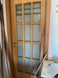 Porta in rovere stile inglese
