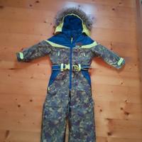 tuta da neve unisex "Di pareil ou meme'"