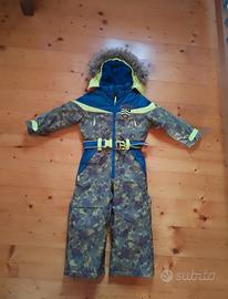 tuta da neve unisex "Di pareil ou meme'"