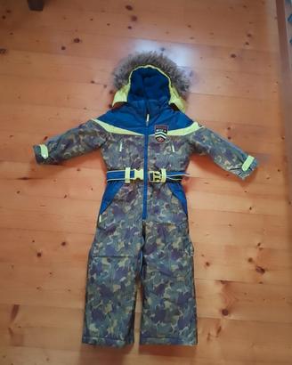 tuta da neve unisex "Di pareil ou meme'"