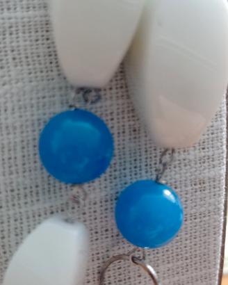 collana argento e pietre dure