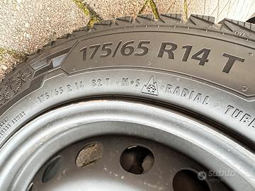 Gomme invernali Barum M+S con cerchi