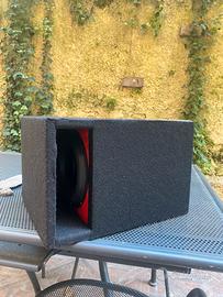 Subwoofer Excursion 20cm con Box artigianale