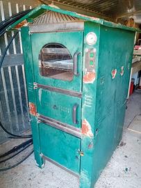 Forno a legna ventilato