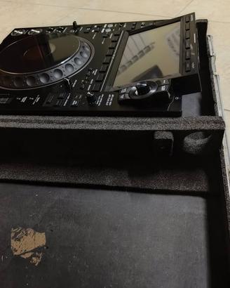 Flight Case CDJ+Mixer 4ch - Chiodato in alluminio