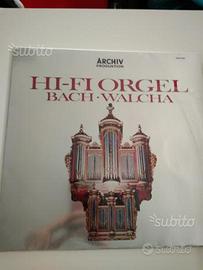 Vinile hi-fi orgel bach walcha