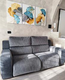 Dibano 3 posti con relax elettrico Poltrone&Sofà