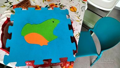 Tappeto puzzle bambini