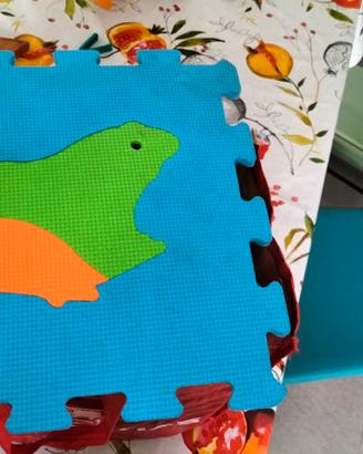 Tappeto puzzle bambini
