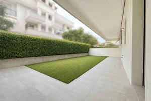 Trilocale con giardino a 350 m dal mare