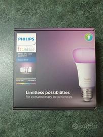 PHILIPS Hue color Starter kit con 2 luci accessori