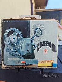proiettore vintage cinebral Bral 8 mm originale 