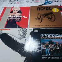 CD  vinile LED zeppelin ac dc Madonna scorpions