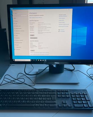 PC DELL Optiplex 3060 SFF + Monitor 24"