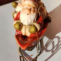 Slitta con Babbo Natale