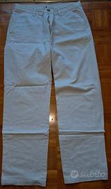 2 pantaloni chiari taglia 50