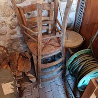 Sedie antiche stile shabby chic