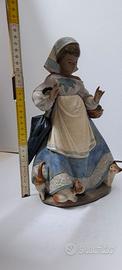LLADRÓ 12219 Statua Bimba  gatti e ombrello