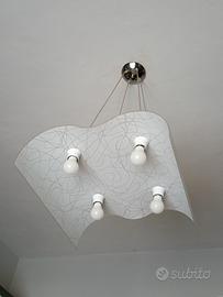 LAMPADARIO QUATTRO LUCI 