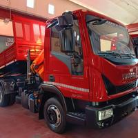 IVECO EUROCARGO 80E19 GRU COPMA 78.4 RIBALTABILE