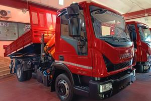 IVECO EUROCARGO 80E19 GRU COPMA 78.4 RIBALTABILE