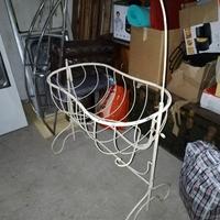 lettino in ferro battuto primi 900