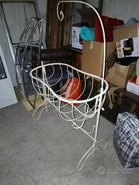 lettino in ferro battuto primi 900