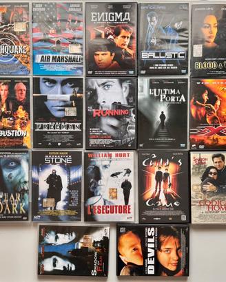 Lotto 18 DVD originali Thriller e Azione