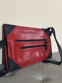 Borsa a busta ‘70 Krizia Originale in vera pelle