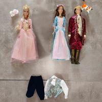 Set completo Barbie Principessa e la Povera