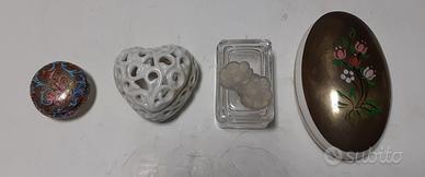 Scatoline in ceramica