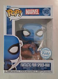 Fantastic Four Spider-Man 1451 Funko Pop Blue