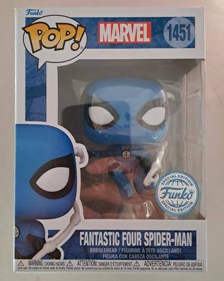 Fantastic Four Spider-Man 1451 Funko Pop Blue