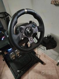 Logitech g920 Xbox PC pedali marce manuale