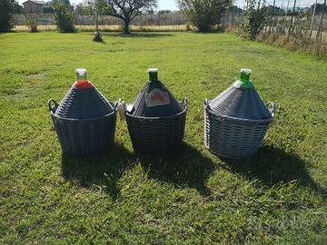 damigiana grande da 54 litri per possibili vasi