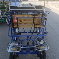 Riscio’ ciclocarrozzella a pedali 3 posti