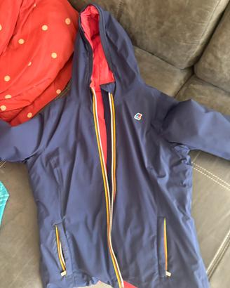 Giacca K-WAY modello lily warm reversible