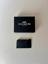 Portafogli/portacarte Coach in pelle