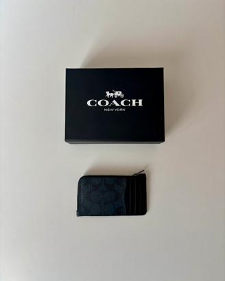 Portafogli/portacarte Coach in pelle