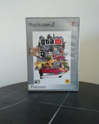 GTA 3 Ita ps2 completo di manuale e mappa