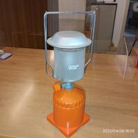 Lampada da campeggio a gas vintage