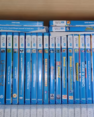 Nintendo Wii U: Collezione 60 giochi MINT + Bonus