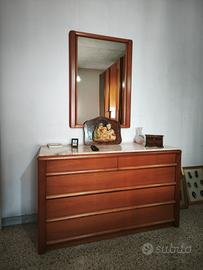 camera da letto completa in ciliegio massello