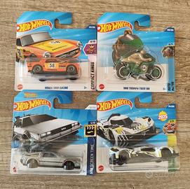 hot Wheels 4 modellini 