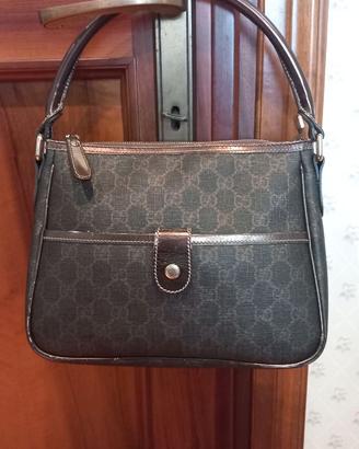 Borsa Gucci mini bronzo  PVC Marrone Oro 190258